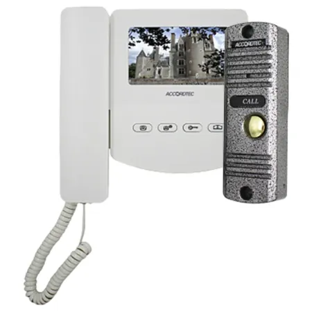 Комплект домофонии AccordTec AT-home4 WH-SL