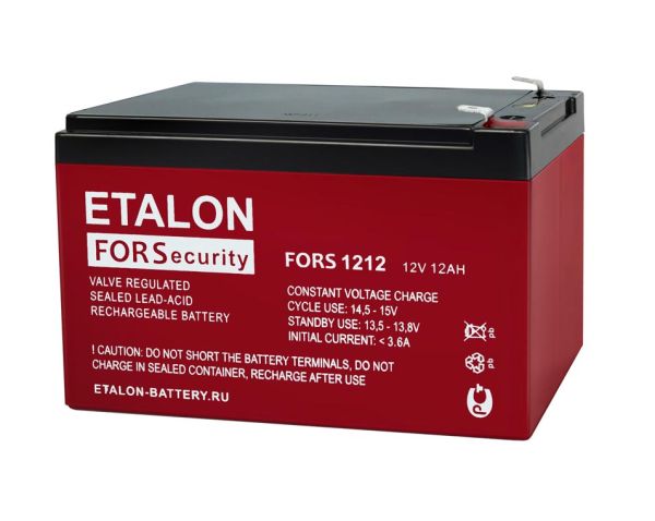 Аккумулятор Etalon FORS 1212 (12В 12 А∙ч)