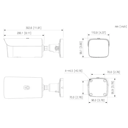 IP-видеокамера 6Мп Dahua DH-IPC-HFW5659Z-Z4HE-PV-PRO IP-видеокамера 6Мп Dahua DH-IPC-HFW5659Z-Z4HE-PV-PRO