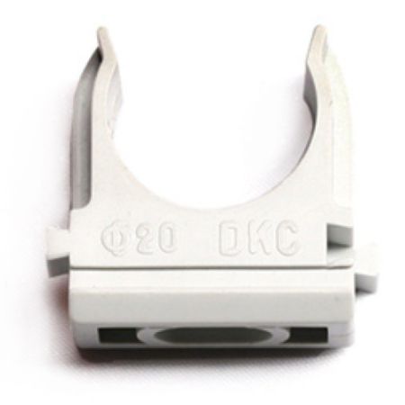 Держатель с защелкой для крепления труб DKC D=20 (51020) (100 шт)