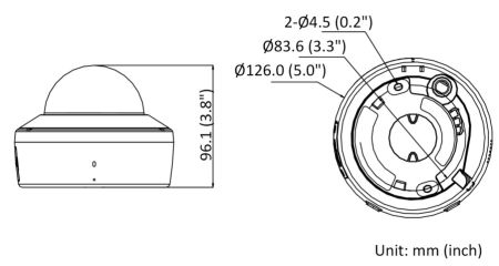 Купольная уличная Wi-Fi IP-камера 2Мп HiWatch DS-I252W(D) (4 мм) с микрофоном