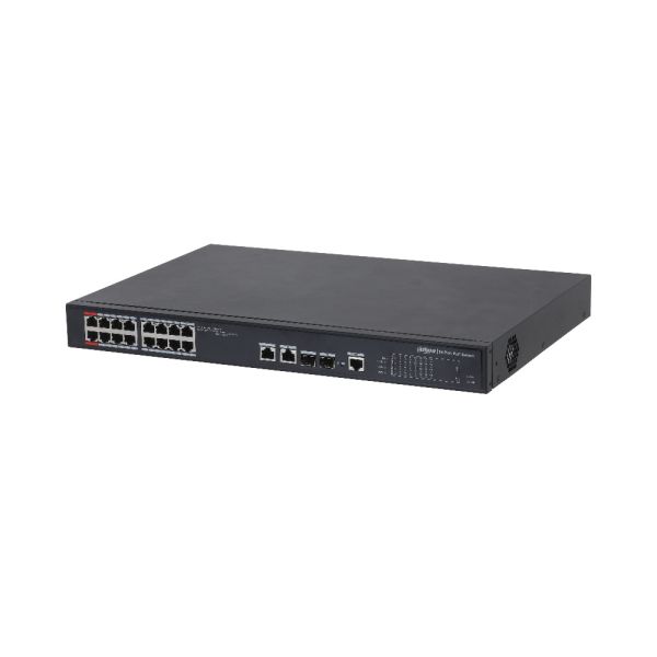 Управляемый POE коммутатор 16-портовый Dahua DH-PFS4218-16ET-240