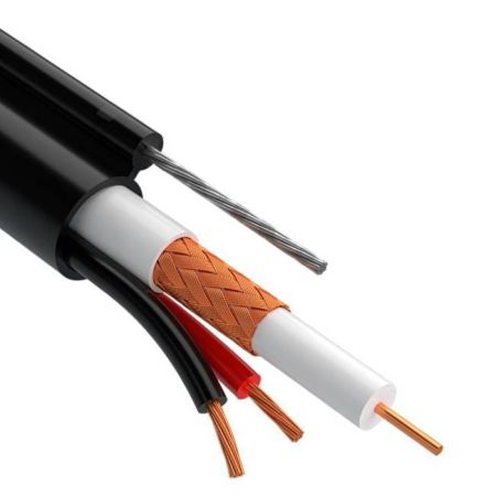 Кабель комбинированный Паритет КВК-Пт-3ф 2х0,5 с тросом Кабель комбинированный Паритет КВК-Пт-3ф 2х0,5 с тросом