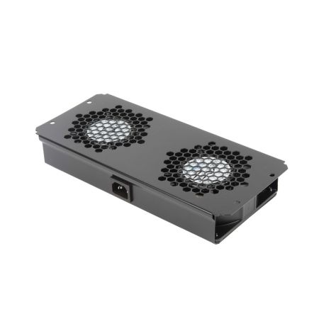 Модуль вентиляторный Hyperline TFAB-T2FR-RAL9004, потолочный