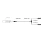 Разветвитель линии Ethernet RVi-1NY10-2FP