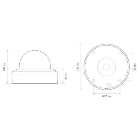 IP-видеокамера 5Мп Infinity IDV-5M-2812AF