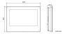 IP-видеодомофон 7″ HikVision DS-KH9310-WTE1(B) с питанием по PoE