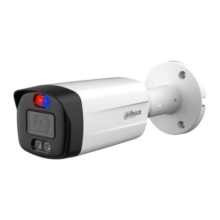 Уличная HD-CVI видеокамера Full-color 5Мп Dahua DH-HAC-ME1509THP-A-PV-0360B-S2 с сиреной и стробоскопом