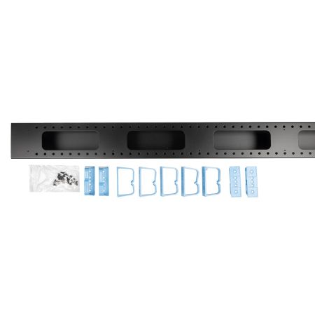 Кабельный организатор Hyperline CMV-42U-ML металлический, вертикальный с крышкой 42U