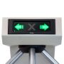 Турникет-трипод PERCo-TTR-04.1R из окрашенной стали, светло-бежевый (с планками)