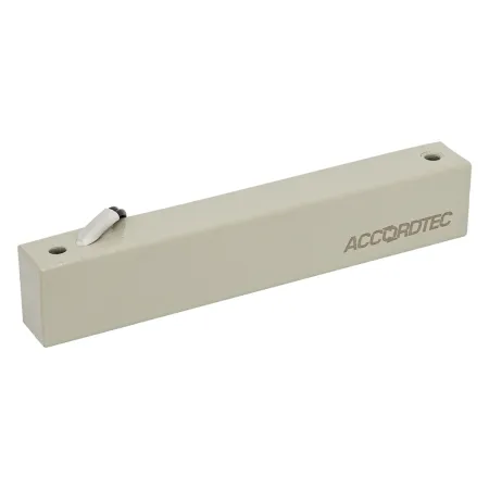 Электромагнитный замок AccordTec ML-100K с уголком, серый Электромагнитный замок AccordTec ML-100K с уголком, серый