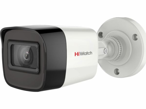 Уличная 5Мп HD-TVI видеокамера HiWatch DS-T520(С) (6 мм)