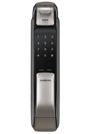 Электронный замок биометрический Samsung SHP-DP728AK/VK с bluetooth (двухригельная врезная часть)