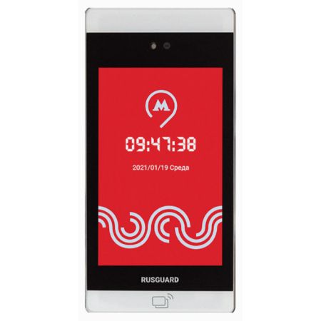 Терминал распознавания лиц RusGuard R20-Face (8W) Thermometer SE с измерением температуры и кастомизацией