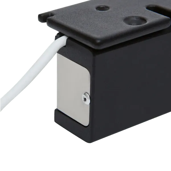 Электромагнитный замок AccordTec ML-200K-3 Premium Black с планкой