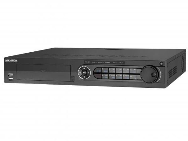 24-канальный гибридный HD-TVI видеорегистратор HikVision DS-8124HQHI-K8