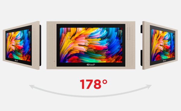 Видеодомофон 7” индивидуальный Wi-Fi BAS-IP AT-07L Black