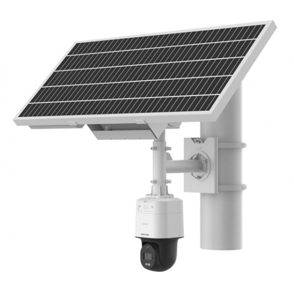 Поворотная 4G IP-видеокамера 4Мп HikVision DS-2XS3Q47G1-LDH/4G/C18S40 (4 мм) с питанием от солнечной батареи