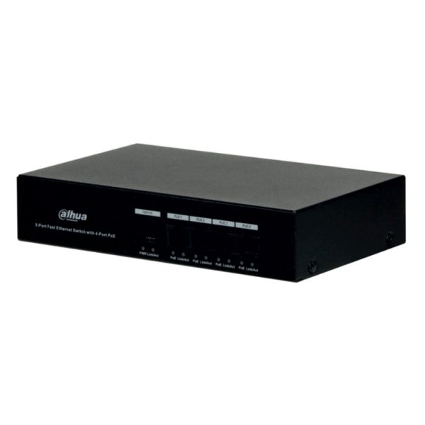 Неуправляемый POE коммутатор Dahua DH-PFS3005-4ET-36