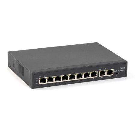 Неуправляемый уличный PoE коммутатор SKAT POE-8E-2G V.2