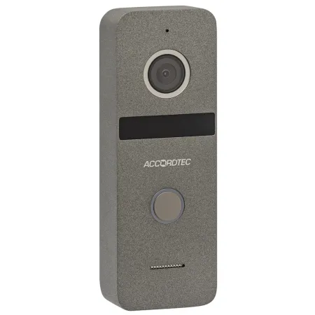 Вызывная панель AccordTec AT-VD308H GR темно-серый, с видеокамерой Вызывная панель AccordTec AT-VD308H GR темно-серый, с видеокамерой
