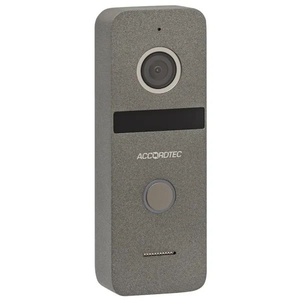 Вызывная панель AccordTec AT-VD308H GR темно-серый, с видеокамерой Вызывная панель AccordTec AT-VD308H GR темно-серый, с видеокамерой
