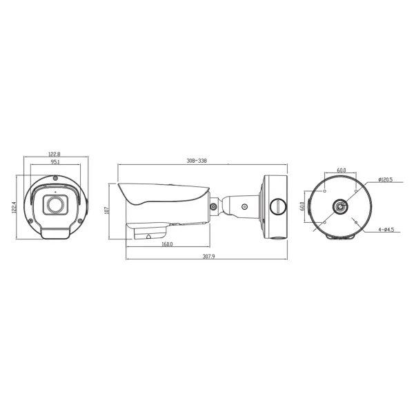 IP-видеокамера 4Мп RVi-2NCT4379 (3.6-11)