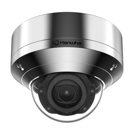 Антивандальная сетевая IP-видеокамера 2Мп Wisenet XNV-6080RSA (2.8-12 мм) из нержавеющей стали