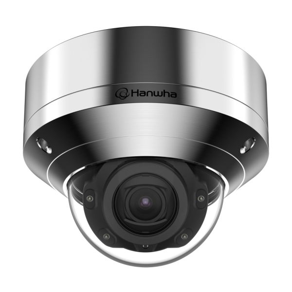 Антивандальная сетевая IP-видеокамера 2Мп Wisenet XNV-6080RSA (2.8-12 мм) из нержавеющей стали
