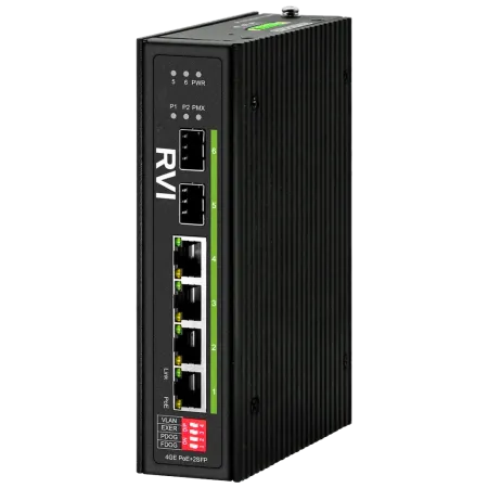 PoE-коммутатор RVi-1NSI4GP-2S неуправляемый сетевой