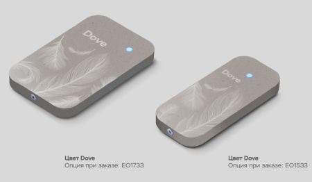 Считыватель бесконтактных карт ESMART® Reader LITE серии STONE Mullion, Silverite
