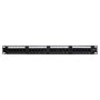 Патч-панель 19" 1U UTP 24 port кат.5e разъём 110
