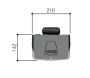 Комплект автоматики Came VER13DMS 2.25 Combo Classico для секционных ворот (V13DMS2.25 KIT)