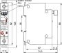 Устройство защиты от импульсных перенапряжений Тахион УЗП2-220/N-PE/20С