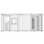 Мобильный бокс с офисом Came Ozak Container 6M A (PSGC6MA)