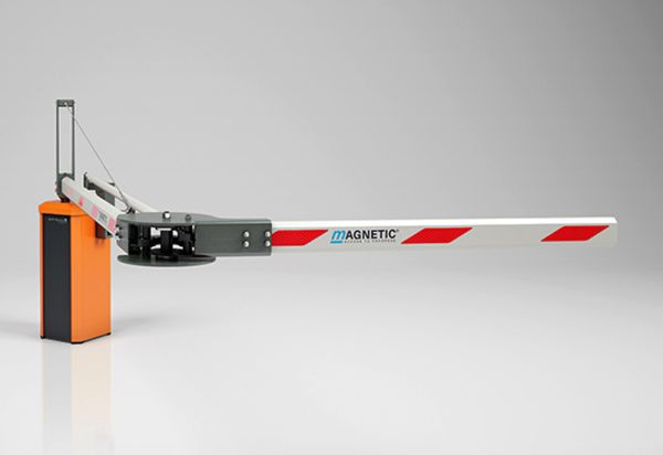 Шлагбаум автоматический Magnetic Traffic H1LE, 4 сек., со складной горизонтально-поворотной стрелой 3.5 м