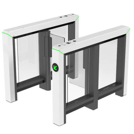 Скоростной распашной турникет ZKTeco Mars Pro-S1000 без считывателей