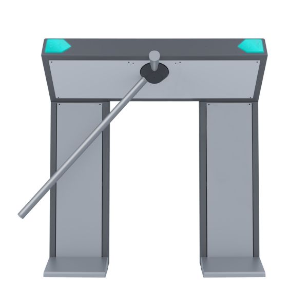 Турникет-дуопод моторизованный двухстоечный Rusgate T2-M-BF v.2 MF (с автоматическими планками Антипаника)