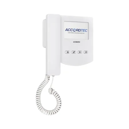Комплект домофонии AccordTec AT-home4 WH-BL Комплект домофонии AccordTec AT-home4 WH-BL