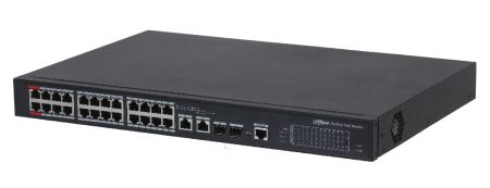 Управляемый POE коммутатор 26-портовый Dahua DH-PFS4226-24ET-240
