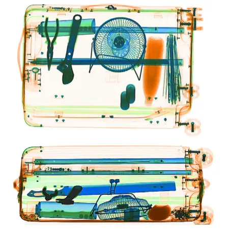 Рентгеновский интроскоп ZKTeco ZKX6550D с двумя проекциями для сканирования ручной клади Рентгеновский интроскоп ZKTeco ZKX6550D с двумя проекциями для сканирования ручной клади