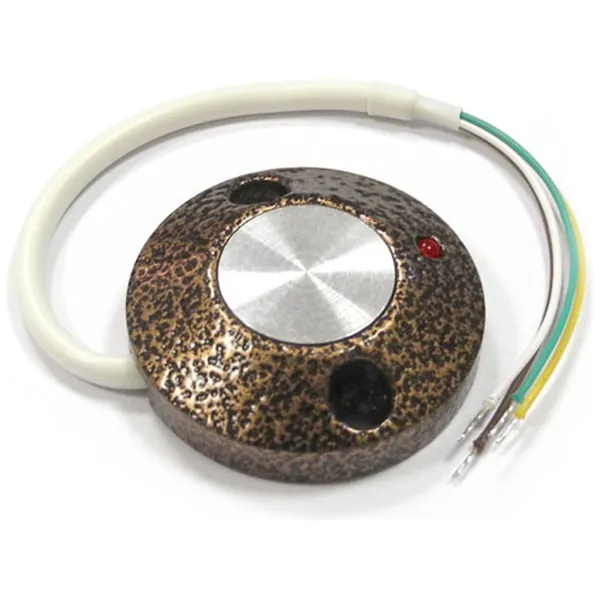 Кнопка выхода AccordTec КН-05К со светодиодом, коричневая Кнопка выхода AccordTec КН-05К со светодиодом, коричневая