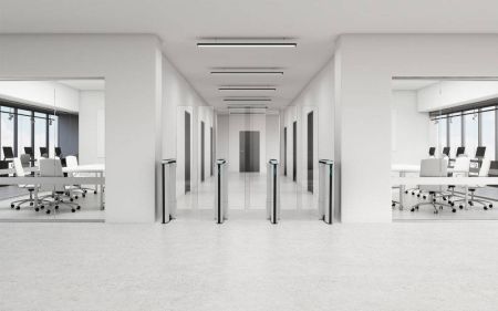 Боковой модуль скоростного распашного турникета Cominfo EasyGate Superb 1800мм