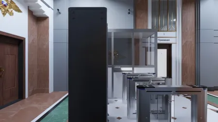 Арочный металлодетектор Блокпост PC V 6300 (63/42/21), серии Матрёшка Арочный металлодетектор Блокпост PC V 6300 (63/42/21), серии Матрёшка