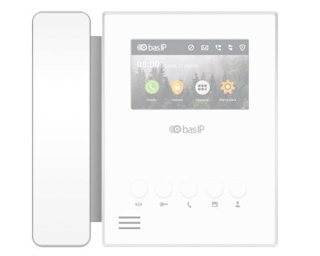 Аудиотрубка Bas-IP SP-AU White