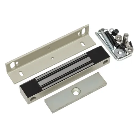 Электромагнитный замок AccordTec ML-100K с уголком, серый Электромагнитный замок AccordTec ML-100K с уголком, серый