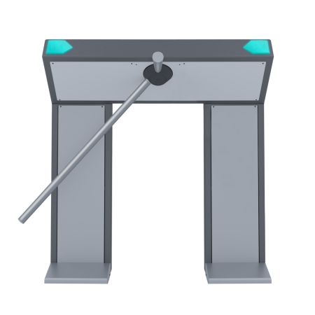 Турникет-дуопод моторизованный двухстоечный Rusgate T2-M-BF v.2 EM+MF (с автоматическими планками Антипаника)