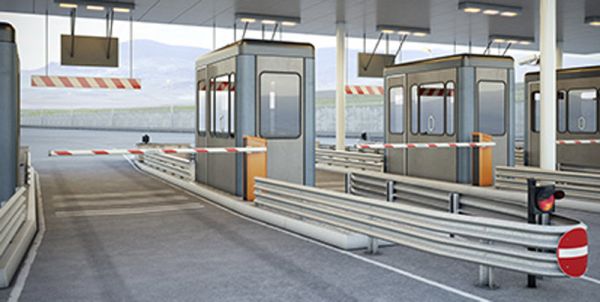 Шлагбаум автоматический Magnetic Toll, 1.3 сек, со стрелой 3 м Microboom-T030