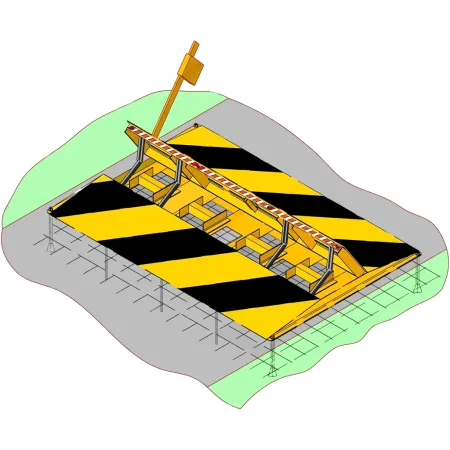 Дорожный блокиратор Скат-М механический, накладной Дорожный блокиратор Скат-М механический, накладной