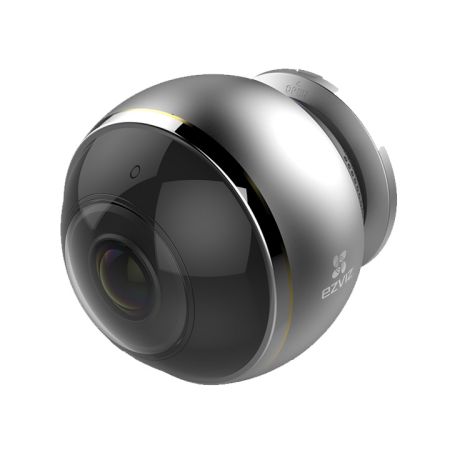 Миниатюрная панорамная IP-камера 3Мп Ezviz C6P (1.2 мм) c эффектом «рыбий глаз»
